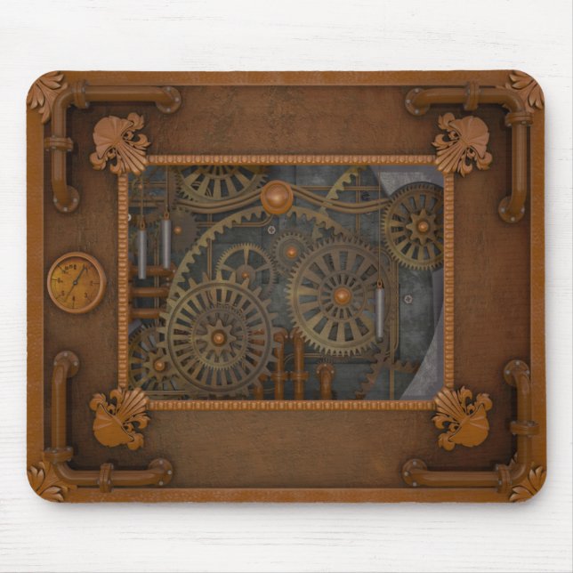 Steampunk Mouse Pad (Front)