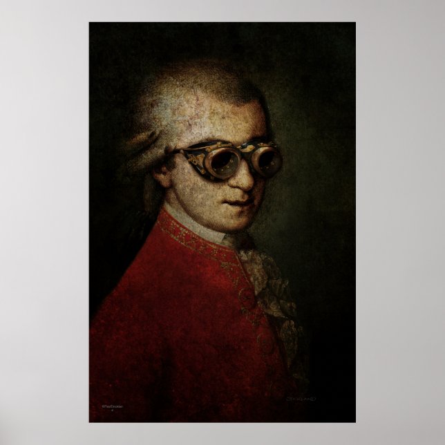 Steampunk Mozart Poster (Front)