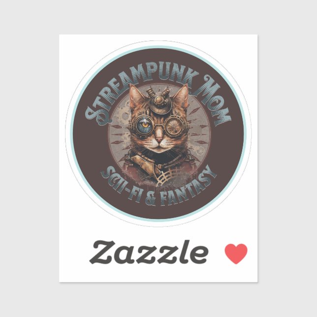 Steampunk Mum Cat (Sheet)