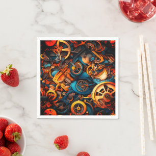 Steampunk Napkin