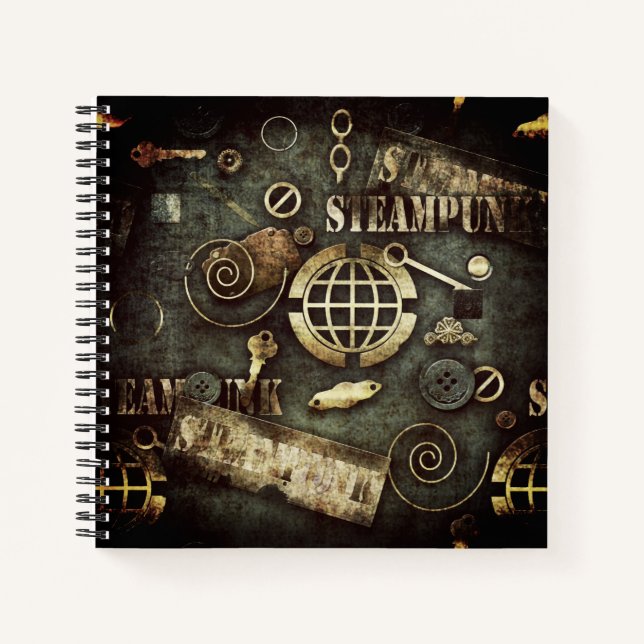 Steampunk Notebook (Front)