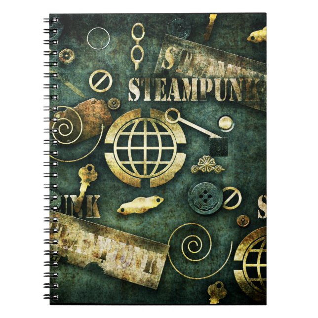 Steampunk Notebook (Front)