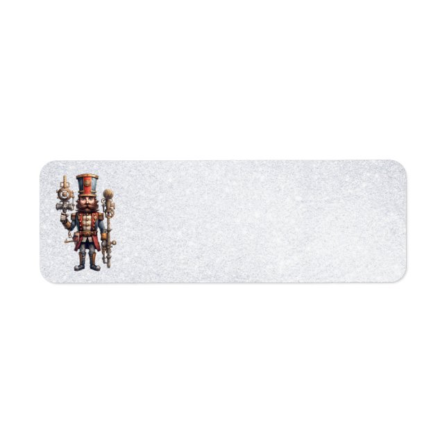 Steampunk Nutcracker Address Labels (Front)