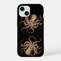 Steampunk Octopus & Rusty Clockwork Gear
