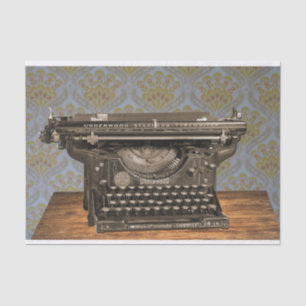 Steampunk Old Vintage Typewriter 10lb Tissue Paper