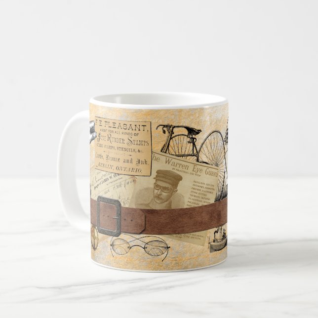 Steampunk One Extraordinary Man Coffee Mug (Front Left)