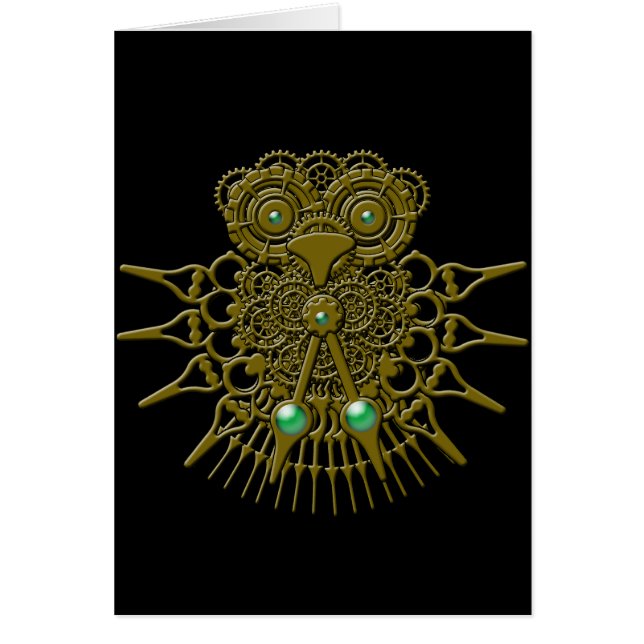Steampunk Owl (Front)