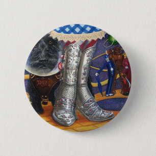 Steampunk Oz 6 Cm Round Badge