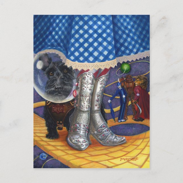 Steampunk Oz Postcard (Front)