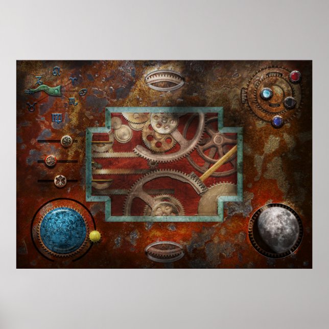 Steampunk - Pandora's box Poster (Front)