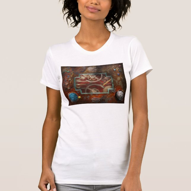 Steampunk - Pandora's box T-Shirt (Front)