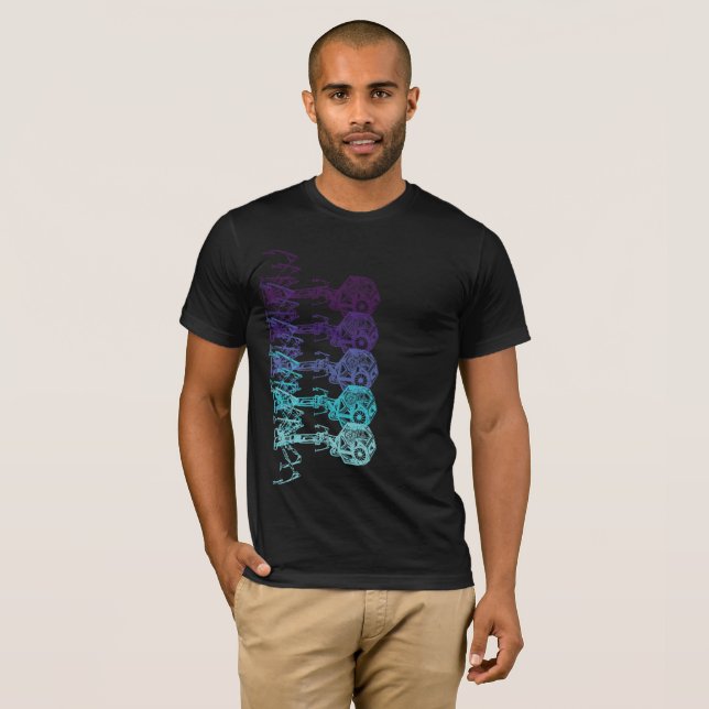 Steampunk_Phage in Living Colour T-Shirt (Front Full)