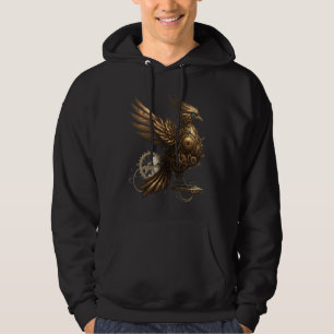 Steampunk Phoenix Rising Resurrection Rebirth New Hoodie