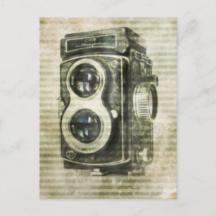 steampunk photographer photography Vintage Camera Postcard