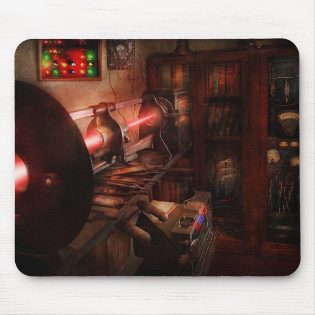 Steampunk - Photonic Experimentation Mouse Pad (Front)