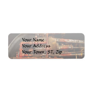 Steampunk - Pipe dreams Return Address Label