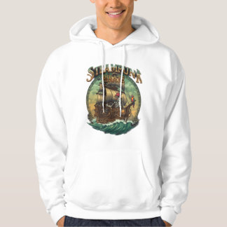 Steampunk Pirate Mechanical Corsai Victorian Cogwo Hoodie