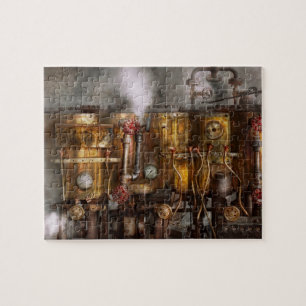 Steampunk - Plumbing - Distilation apparatus Jigsaw Puzzle