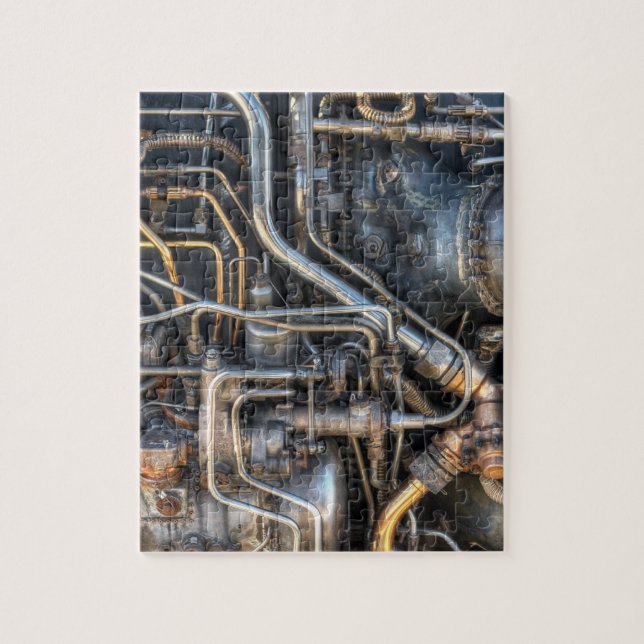 Steampunk Plumbing Pipes Jigsaw Puzzle (Vertical)