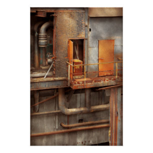 Steampunk - Plumbing - Plumbers dilema Poster