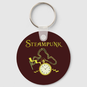 Steampunk Pocketwatch Key Ring