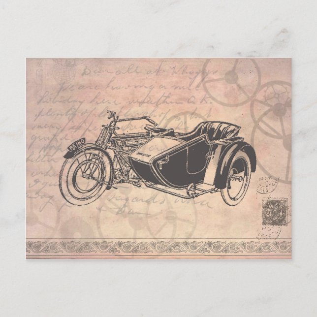 Steampunk Postcard (Front)