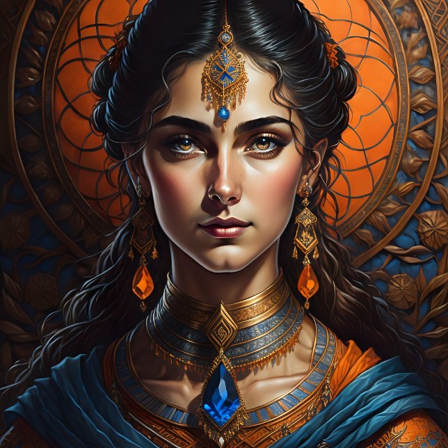 Steampunk Princess Woman decoupage v1 Tissue Paper (Creator Uploaded)