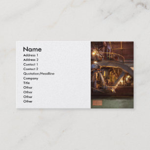 Steampunk - Pumped up Business Card