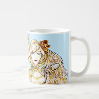 Steampunk Queen and Peacock Mug