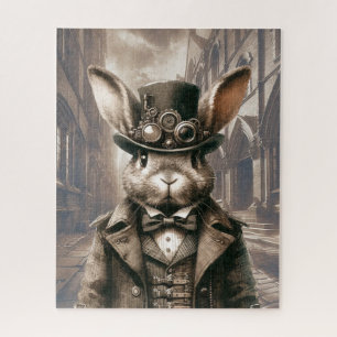 Steampunk Rabbit Jigsaw Puzzle