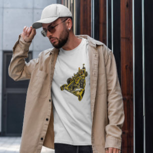 Steampunk Race Car Transport T-Shirt