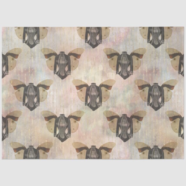 Steampunk Romance Series Design 10 Tissue Paper (Front)