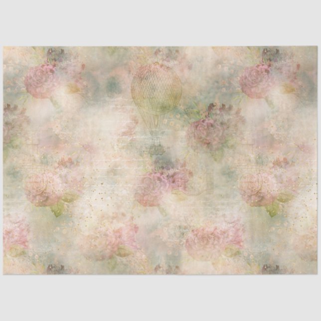 Steampunk Romance Series Design 1 Tissue Paper (Front)