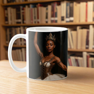 Steampunk Royal Ballerina Elegant Fantasy Coffee Mug