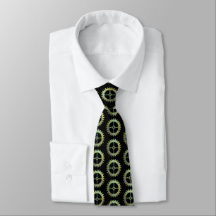 Steampunk Rusty Clockwork Gears Tie
