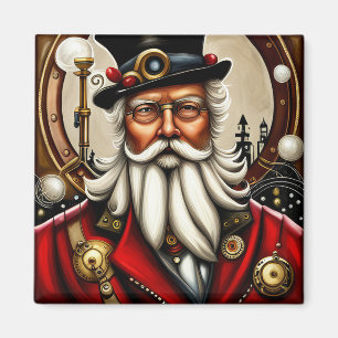 Steampunk Santa Magnet