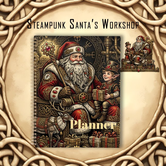 Steampunk Santa’s Workshop  Planner (Creator Uploaded)