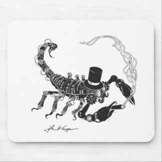 Steampunk Scorpio Mousepad