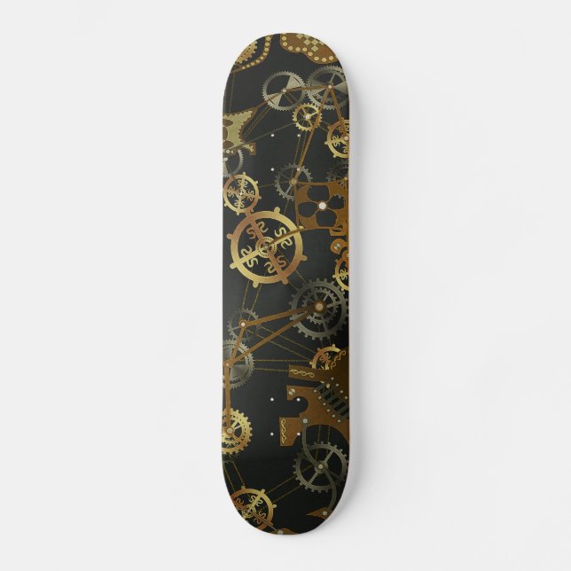Steampunk skateboard (Front)