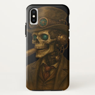 Steampunk Skeleton Gentleman Mobile Cover