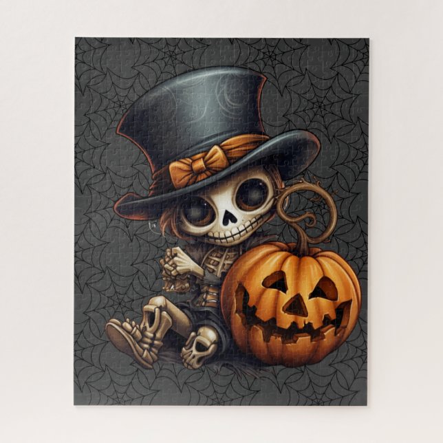 Steampunk Skeleton Jigsaw Puzzle (Vertical)
