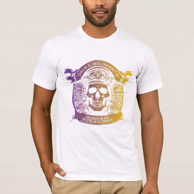 Steampunk Skeleton T-Shirt (Front)