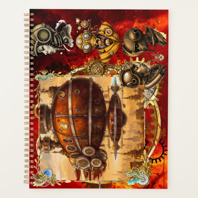 Steampunk Spaceship Planner (Front)