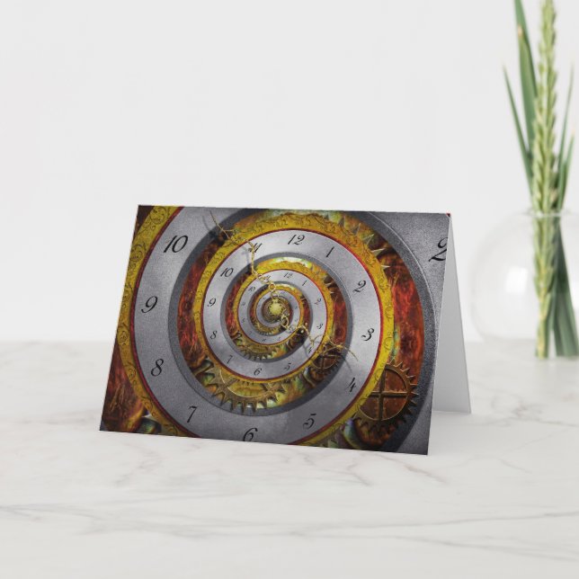 Steampunk - Spiral - Infinite time Card (Front)
