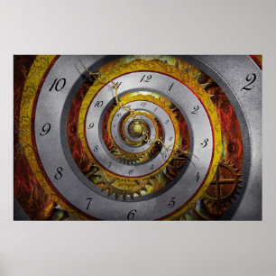 Steampunk - Spiral - Infinite time Poster