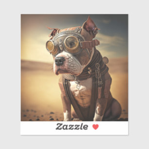 Steampunk Staffordshire Bull Terrier 