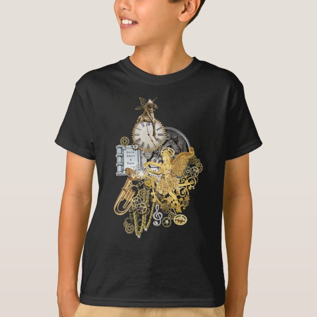 Steampunk-story telling shirt design (Front)