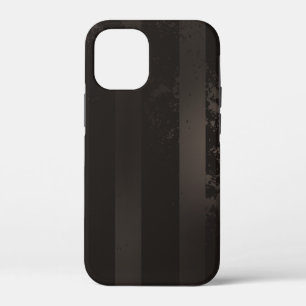 Steampunk striped brown background iPhone 12 mini case