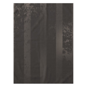 Steampunk striped brown background tablecloth