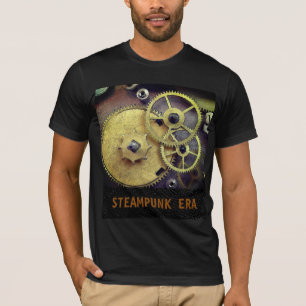 Steampunk Style Clock Gears T-Shirt, Men T-Shirt